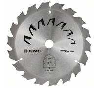 Bosch 1x Circular Saw Blade Precison (for Wood, Ø 150 x 1.5/0.85 x 16 mm, 18 Teeth, ATB, Accessories for Circular Saws)