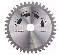 Bosch 1x Circular Saw Blade Special (for Wood, Non-Ferrous Metals, Plastic, Ø 130 x 2.2/1.6 x 20/16 mm, 40 Teeth, FT, with 1x Reduction ring 16 mm, Accessories for Circular Saws)