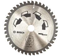 Bosch 1x Circular Saw Blade Special (for Wood, Non-Ferrous Metals, Plastic, Ø 160 x 2.5/1.8 x 20/16 mm, 42 Teeth, FT, with 1x Reduction Ring 16 mm, Accessories for Circular Saws)