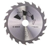 Bosch 1x Circular Saw Blade Standard (for Wood, Ø 130 x 2.2/1.5 x 20/16 mm, 18 Teeth, ATB, with 1x Reduction ring 16 mm, Accessories for Circular Saws)