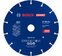 Bosch 1x EXPERT Carbide Multi Wheel Cutting Disc for Large Angle Grinders (for Hardwood, Wood with nails, Ø 180 mm, Professional Accessory Large Angl