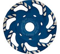 Bosch 1x EXPERT Concrete Diamond Grinding Heads (for Concrete, Concrete, Ø 125 mm, Professional Accessory Concrete Grinder)