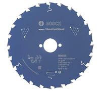 Bosch 1x Expert Construct Wood Corded Circular Saw Blade for Handheld Circular Saw (for Construction Wood with Mortar and Nails, Ø mm, Professional Accessory Hand-Held Corded Circular Saws)