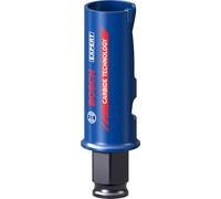 Bosch 1x Expert Construction Material PC Plus Hole Saw (for Softwood, Chipboard, Ø 25 mm, Professional Accessory Drill Driver)