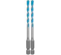 Bosch 1x EXPERT HEX-9 MultiConstruction Drill Bit (for Concrete, Soft tiles, Ø 5.00 mm, Professional Accessory Impact Drill/Driver, Rotary Drill/Drivers) (Pack of 2)