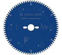 Bosch 1x EXPERT Laminated Panel Circ Saw Blade | for Plastic coated boards, Ø 250 mm, Professional Accessory Table Corded Circular Saw, Stationary Table Saw