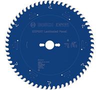 Bosch 1x Expert Laminated Panel Corded Circular Saw Blade for Table Circular Saw (for Plastic Coated Boards, Ø mm, Professional Accessory Table Corded Circular Saw, Stationary Table Saw)