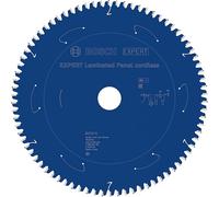 Bosch 1x Expert Laminated Panel Cordless Circular Saw Blade for Table Circular Saw (for Plastic Coated Boards, Ø mm, Professional Accessory Table Cordless Circular Saw)