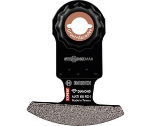 Bosch 1x EXPERT MATI 68 RD4 Corner Blades (for Mortar, Soft tiles, Width 68 mm, Cutting width 2,2 mm, Professional Accessory Multitool)
