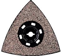 Bosch 1x EXPERT MAVZ 116 RT4 Sanding Plates (for Mortar, Glue, Ø 116 mm, Grit 40, Professional Accessory Multitool)