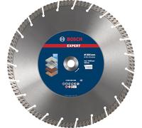 Bosch 1x EXPERT Multi Material Diamond Cutting Disc (for Concrete, Reinforced concrete, Ø 350 mm, Professional Accessory Table Circular Saw, Petrol Saw)