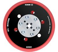 Bosch 1x EXPERT Multihole Sanding Pad Universal, 125 mm | Ø 125 mm, Professional Accessory Random Orbital Sander
