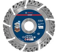 Bosch 1x EXPERT MultiMaterial Diamond Cutting Disc (for Concrete, Reinforced concrete, Ø 125 mm, Professional Accessory Small Angle Grinder)