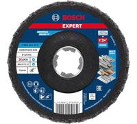 Bosch 1x EXPERT N475 Surface Conditioning Material X-LOCK Flap Discs (for Steel sheets, Stainless steel, Ø 125 mm, Coarse, Professional Accessory Small Angle Grinder)