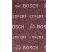 Bosch 1x EXPERT N880 Fleece Pads (for Steel sheets, Stainless steel, Ø 152 x 229 mm, Medium A, Professional Accessory Hand Sanding)