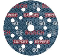Bosch 1x EXPERT O780 Foil Sanding Disc | for Hardwood, Paint on wood, Grit 60, Professional Accessory Random Orbital Sander