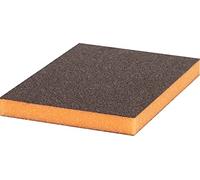 Bosch 1x EXPERT S473 Flex Sanding Pad | for Paint on wood, Softwood, Ø 98 x 120 x 13 mm, Medium, Professional Accessory Hand Sanding