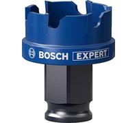Bosch 1x EXPERT Sheet Metal Hole Saw For Power Change Plus Systems (for Stainless steel sheets, Steel sheets, Ø 32 mm, Professional Accessory Rotary Drill/Drivers)