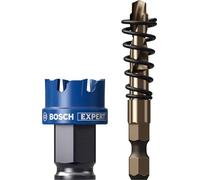 Bosch 1x Expert Sheet Metal PC Plus Hole Saw (for Stainless Steel Sheets, Steel Sheets, Ø 27 mm, Professional Accessory Drill Driver)