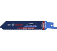 Bosch 1x EXPERT Thin Tough Metal S522EHM Blade | for Stainless steel sheets, Stainless steel sheets, Length 115 mm, Professional Accessory Reciprocating Saw