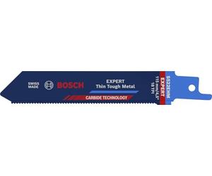 Bosch 1x EXPERT Thin Tough Metal S522EHM Blade | for Stainless steel sheets, Stainless steel sheets, Length 115 mm, Professional Accessory Reciprocating Saw