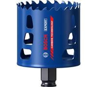 Bosch 1x EXPERT Tough Material Hole Saw (for Wood with metal, Brick, Ø 73 mm, Professional Accessory Rotary Drill/Drivers)