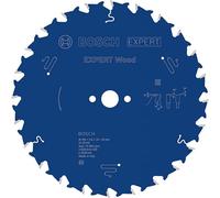 Bosch 1x EXPERT Wood Corded Circular Saw Blade for Handheld Circular Saw (for Softwood, Hardwood, Ø mm, Professional Accessory Hand-Held Corded Circular Saws)