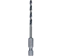 Bosch 1x Metal HSS Twist Drill Bit with Hex Shank (for Steel, Non-Ferrous Metals, Ø 3,20 mm, Professional Accessory Drill Drivers)
