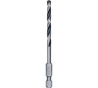 Bosch 1x Metal HSS Twist Drill Bit with Hex Shank (for Steel, Non-Ferrous Metals, Ø 4,50 mm, Professional Accessory Drill Drivers)