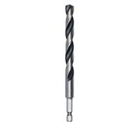 Bosch 1x Metal HSS Twist Drill Bit with Hex Shank (for Steel, Non-Ferrous Metals, Ø 10,00 mm, Professional Accessory Drill Drivers)