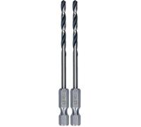 Bosch 1x Metal HSS Twist Drill Bit with Hex Shank (for Steel, Non-Ferrous Metals, Ø 3,50 mm, Professional Accessory Drill Drivers) (Pack of 2)