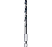 Bosch 1x Metal HSS Twist Drill Bit with Hex Shank (for Steel, Non-Ferrous Metals, Ø 6,00 mm, Professional Accessory Drill Drivers)
