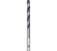 Bosch 1x Metal HSS Twist Drill Bit with Hex Shank (for Steel, Non-Ferrous Metals, Ø 6,50 mm, Professional Accessory Drill Drivers)