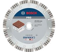 Bosch 1x PRO Abrasive Diamond Disc f. Large Grinders 22.23mm | for Lime and sand bricks, Brick, Ø 230 mm, Professional Accessory Large Angle Grinder