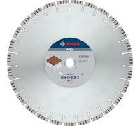 Bosch 1x PRO Abrasive Diamond Disc f. Table/Petrol Saws 25.4mm | for Lime and sand bricks, Reinforced concrete, Ø 400 mm, Professional Accessory Table Circular Saw, Petrol Saw