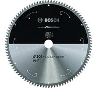 Bosch 1x PRO Aluminium Circular Saw Blade for Cordless Mitre Saws (for Aluminium, Non-ferrous metals, Ø mm, Professional Accessory Mitre Circular Saw)