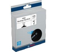 Bosch 1x PRO Backing Pad for Drills | Ø 125 mm, Professional Accessory Drill Drivers