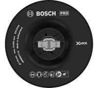 Bosch 1x PRO Backing Pad for Small Angle Grinders, X-Lock, Hard (Ø 115 mm, Professional Accessory Small Angle Grinder)
