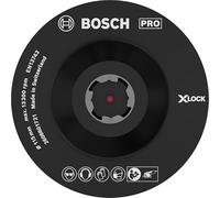 Bosch 1x PRO Backing Pad for Small Angle Grinders, X-Lock, Hook-and-Loop (Ø 115 mm, Professional Accessory Small Angle Grinder)