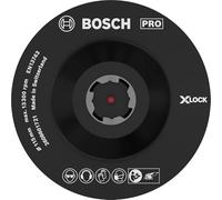 Bosch 1x PRO Backing Pad, X-Lock, Hook-and-Loop | Ø 115 mm, Professional Accessory Small Angle Grinder