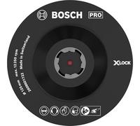 Bosch 1x PRO Backing Pad, X-Lock, Hook-and-Loop | Ø 125 mm, Professional Accessory Small Angle Grinder
