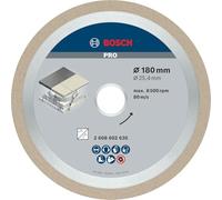 Bosch 1x PRO Ceramic Diamond Cutting Disc for Bore 25.4 and Tile Cutters (for Tiles, Hard tiles, Ø 180 mm, Professional Accessory Table Saw)