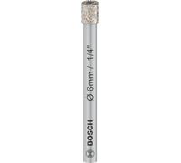 Bosch 1x PRO Ceramic Diamond Dry Drill Bit for Cylindrical Shank and Rotary Drill/Drivers (for Tiles, Hard tiles, Ø 6 mm, Professional Accessory Rotary Drill/Drivers)