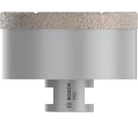 Bosch 1x PRO Ceramic dry Core Cutter, Bore 14 | for Tiles, Hard Ceramic Tiles, Ø 83 mm, Professional Accessory Small Angle Grinder