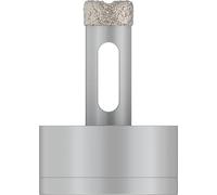 Bosch 1x PRO Ceramic dry Core Cutter, X-Lock | for Tiles, Hard Ceramic Tiles, Ø 14 mm, Professional Accessory Small Angle Grinder