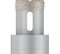 Bosch 1x PRO Ceramic dry Core Cutter, X-Lock | for Tiles, Hard Ceramic Tiles, Ø 30 mm, Professional Accessory Small Angle Grinder