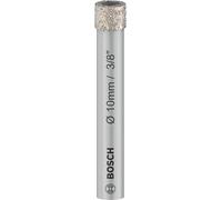 Bosch 1x PRO Ceramic Diamond Dry Drill Bit for Cylindrical Shank and Rotary Drill/Drivers (for Tiles, Hard tiles, Ø 10 mm, Professional Accessory Rotary Drill/Drivers)