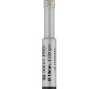 Bosch 1x PRO Ceramic dry Drill Bit for Drill Drivers, Cylindrical Shank | for Tiles, Hard Ceramic Tiles, Ø 10,00 mm, Professional Accessory Drill Drivers