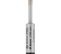 Bosch Pro Ceramic Dry Tile Drill Bit 6mm 33mm Pack of 1