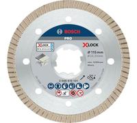 Bosch Professional 2608615131 Diamond Cutting Disc Best (for Ceramic, X-LOCK, Extraclean Turbo, Diameter 115 mm, Bore Diameter: 22.23 mm)
